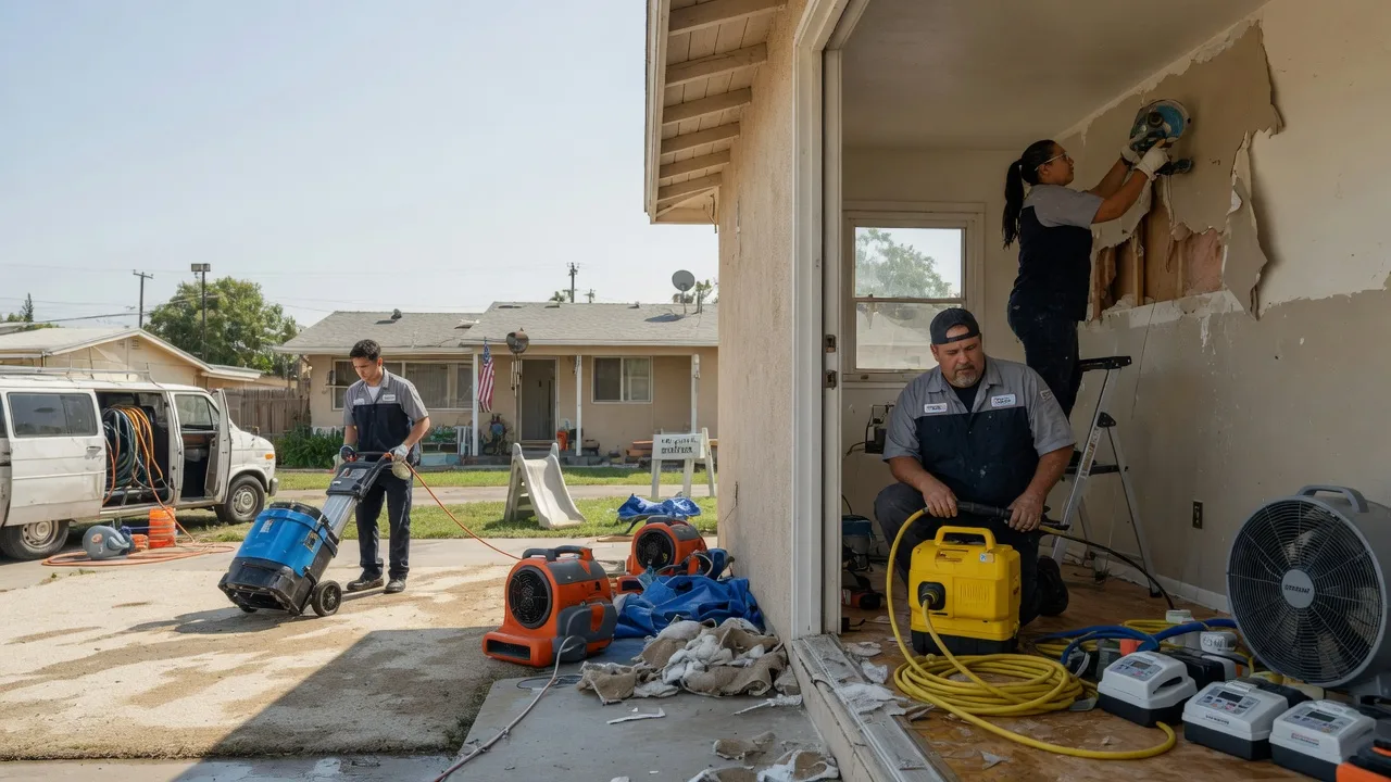 Water Damage Restoration in Ganado, TX near me